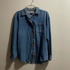 That’s the… Way to go always innovative | large, long sleeve vintage denim